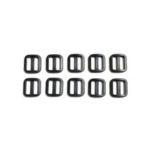 Load image into Gallery viewer, 16mm 20mm 25mm Wide Nylon Triglide 3 bar Slides For Bags Handles Leads Straps