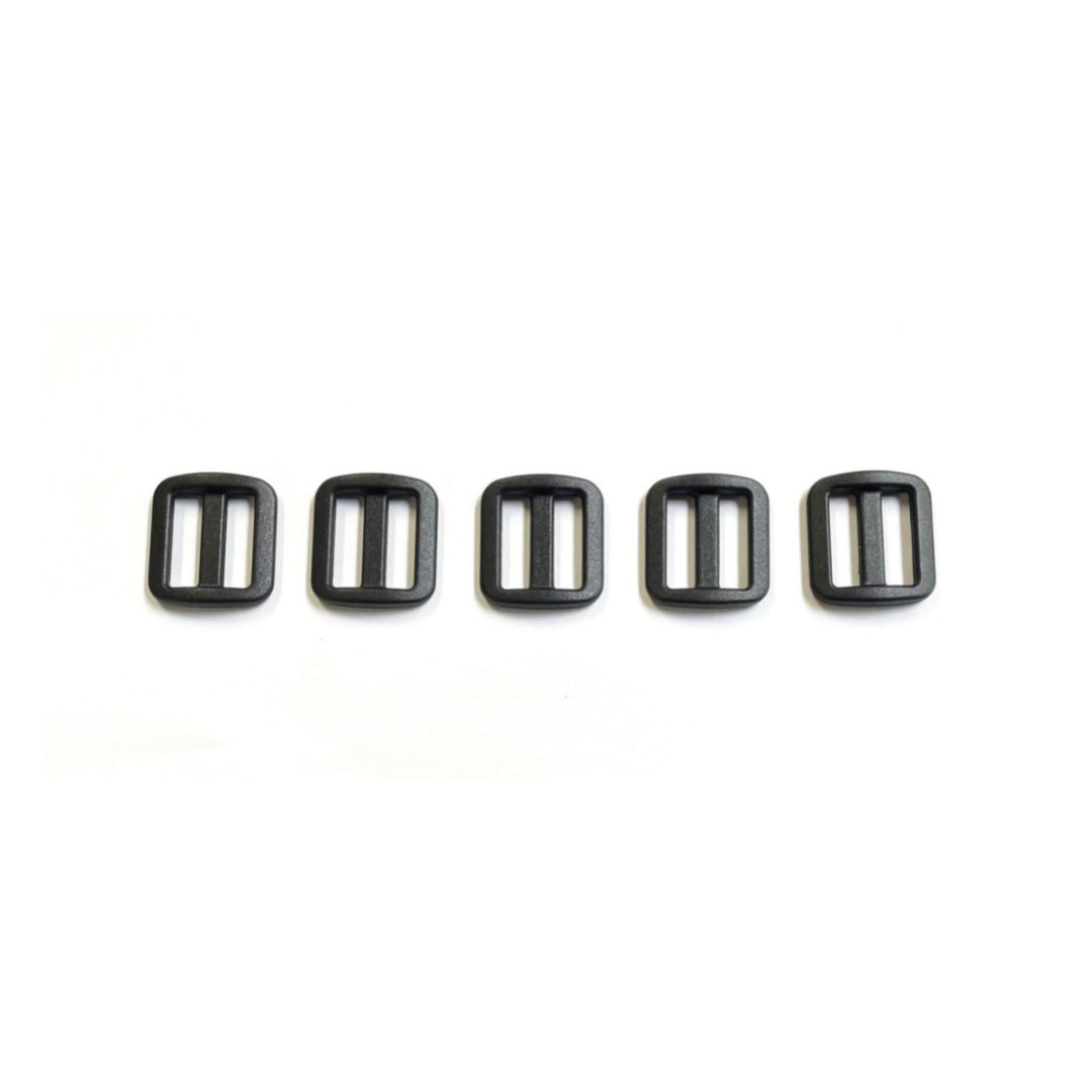 16mm 20mm 25mm Wide Nylon Triglide 3 bar Slides For Bags Handles Leads Straps