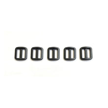 Load image into Gallery viewer, 16mm 20mm 25mm Wide Nylon Triglide 3 bar Slides For Bags Handles Leads Straps