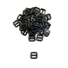 Load image into Gallery viewer, 16mm 20mm 25mm Wide Nylon Triglide 3 bar Slides For Bags Handles Leads Straps