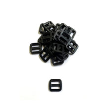 Load image into Gallery viewer, 16mm 20mm 25mm Wide Nylon Triglide 3 bar Slides For Bags Handles Leads Straps