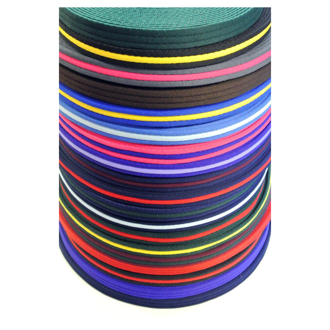25mm Polyester Air Webbing In Various Colours And Lengths Ideal For Dog Leads Collars Straps Bags Handles