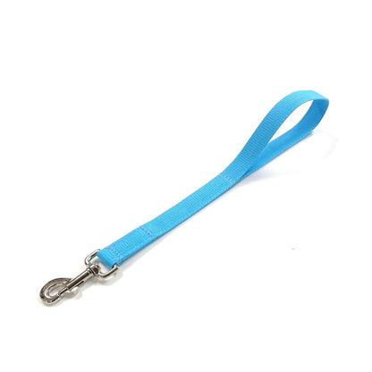 18" Short Close/Traffic Control Dog Training Lead Leash Grab Handle 25mm Webbing