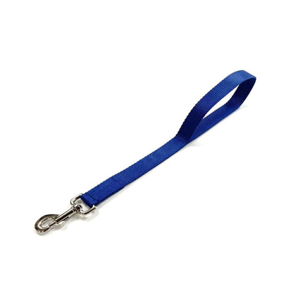 18" Short Close/Traffic Control Dog Training Lead Leash Grab Handle 25mm Webbing