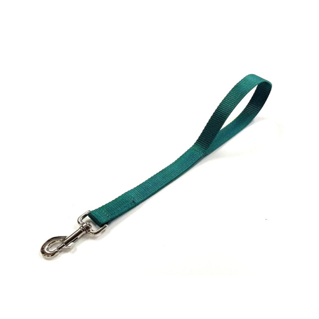 18" Short Close/Traffic Control Dog Training Lead Leash Grab Handle 25mm Webbing