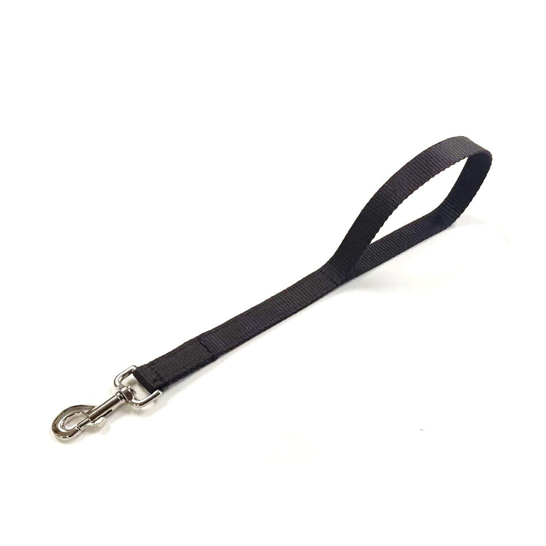 18" Short Close/Traffic Control Dog Training Lead Leash Grab Handle 25mm Webbing