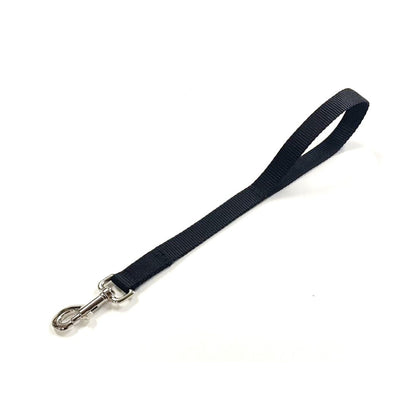 18" Short Close/Traffic Control Dog Training Lead Leash Grab Handle 25mm Webbing