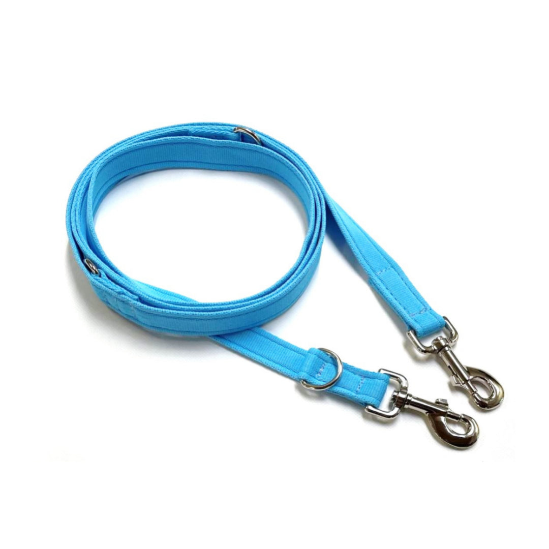 10 x Police Style Dog Training Leads Obedience Leash Multi-Functional 15 Colours