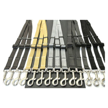 Load image into Gallery viewer, 20mm Adjustable 3 Way Coupler Splitter Dog Leads Leash Strong Durable Webbing In 18 Various Colours