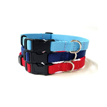 Load image into Gallery viewer, Puppy Dog Collars 13mm Webbing Strong Durable Adjustable In 19 Colours Sizes X Small And Small