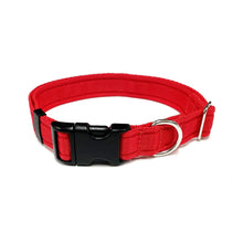 Load image into Gallery viewer, Adjustable Dog Collars 20mm Cushion Webbing In Various Colours And Sizes Small Medium Large