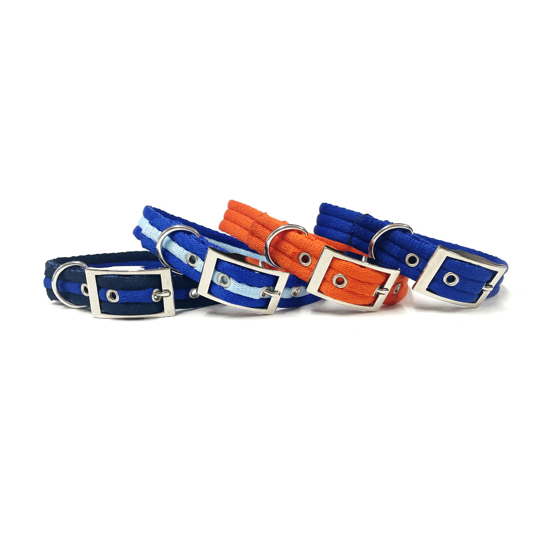 25mm Dog Collars Soft Strong Durable Air Webbing In Various Colours & Sizes