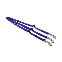 Load image into Gallery viewer, 13mm Adjustable Triple 3 Way Splitter Dog Lead Training Leash Strong Durable
