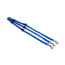 Load image into Gallery viewer, 13mm Adjustable Triple 3 Way Splitter Dog Lead Training Leash Strong Durable