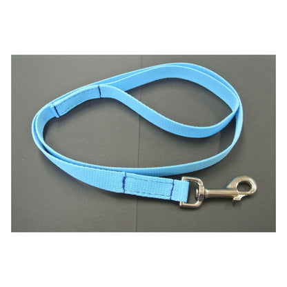 45" Long Puppy Dog Walking Lead Leash 20mm Wide Strong Durable Webbing In 19 Colours