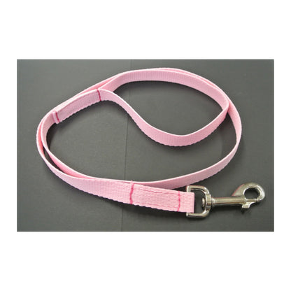45" Long Puppy Dog Walking Lead Leash 20mm Wide Strong Durable Webbing In 19 Colours