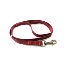 Load image into Gallery viewer, 45&quot; Long Puppy Dog Walking Lead Leash 20mm Wide Strong Durable Webbing In 19 Colours