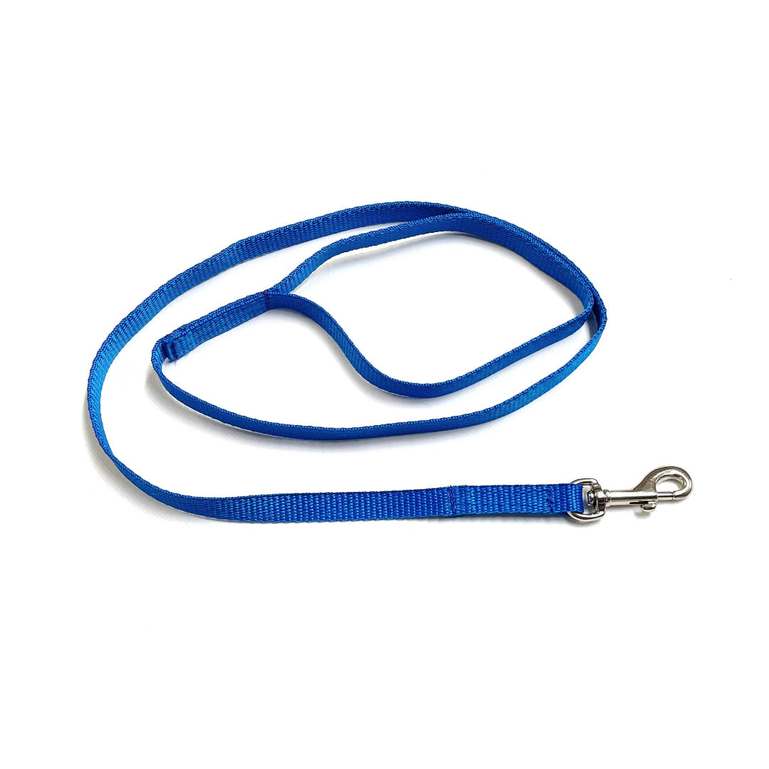 76" Long Dog Walking Lead Puppy Leash 13mm Wide Strong Durable Webbing In 19 Colours