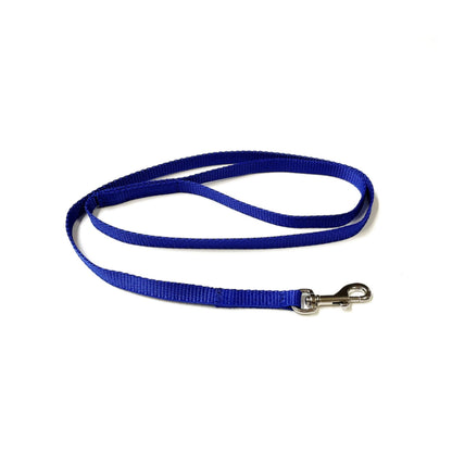 76" Long Dog Walking Lead Puppy Leash 13mm Wide Strong Durable Webbing In 19 Colours