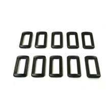 Load image into Gallery viewer, 38/40mm Plastic 2 Bar Loop Buckles For Webbing Straps Handles Bags Crafts