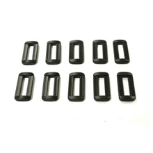 Load image into Gallery viewer, 25mm Plastic 2 Bar Loop Buckles For Webbing Straps Handles Bags Crafts