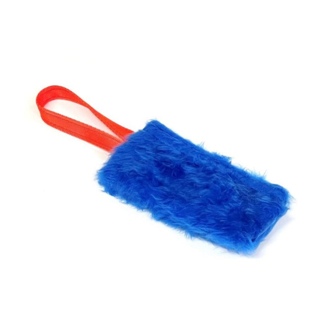Dog Training Treat Bag Obedience Retrieve Furry Long Prey Dummy In Various Colours Large 7" long x 4"
