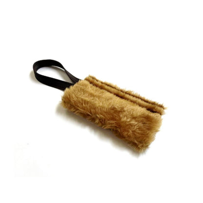 Dog Training Treat Bag Obedience Retrieve Furry Long Prey Dummy In Various Colours Large 7" long x 4"