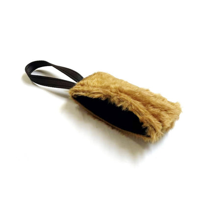 Dog Training Treat Bag Obedience Retrieve Furry Long Prey Dummy In Various Colours Large 7" long x 4"