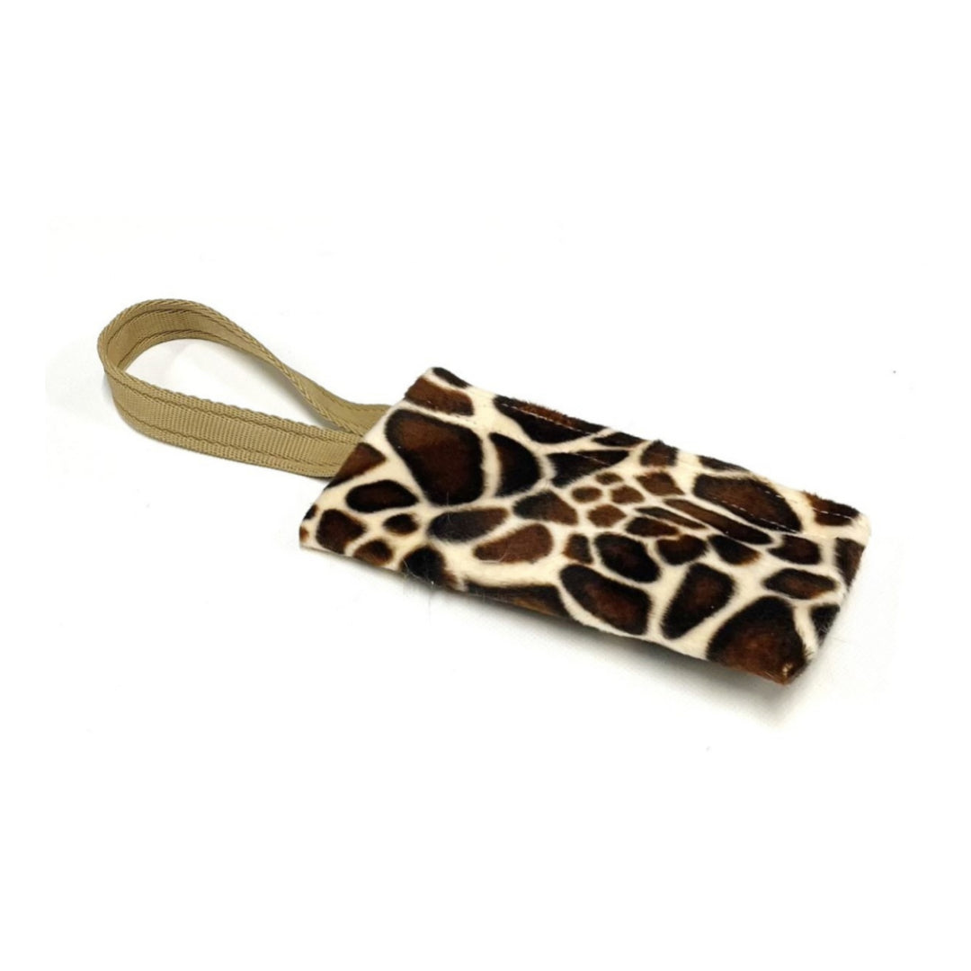 Dog Training Treat Bag Obedience Retrieve Furry Long Prey Dummy In Various Colours Large 7" long x 4"