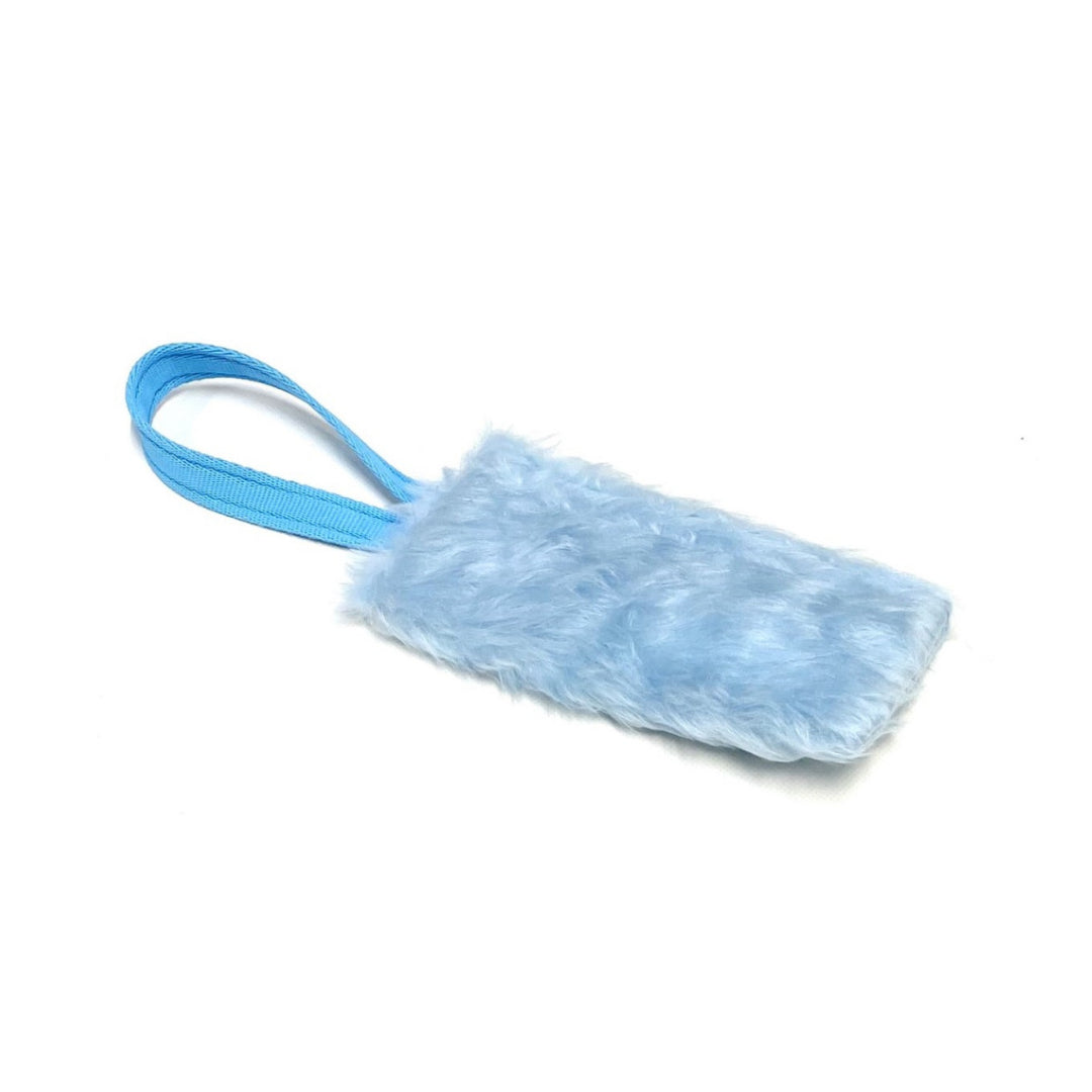 Dog Training Treat Bag Obedience Retrieve Furry Long Prey Dummy In Various Colours Large 7" long x 4"