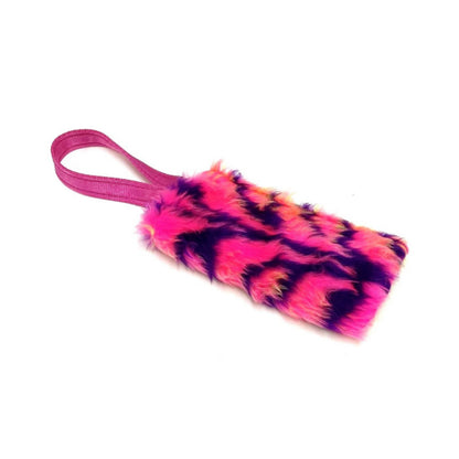 Dog Training Treat Bag Obedience Retrieve Furry Long Prey Dummy In Various Colours Large 7" long x 4"