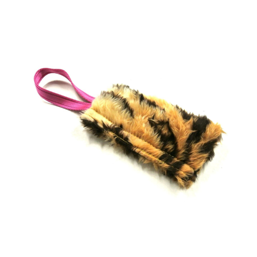 Dog Training Treat Bag Obedience Retrieve Furry Long Prey Dummy In Various Colours Large 7" long x 4"