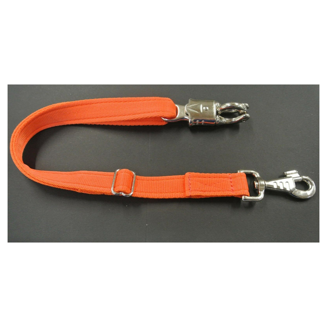 25mm Adjustable Quick Release Panic Hook Safety Strap For Horse Box Trailer Stable