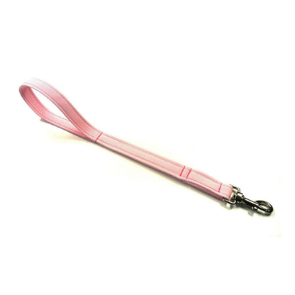 18" Short Close Control Dog Training Lead Leash 25mm Cushion Webbing In 19 Colours