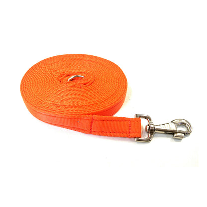 5ft 1.5m Large Dog Training Lead Horse Lunge Line 25mm Cushion Webbing In Various Colours
