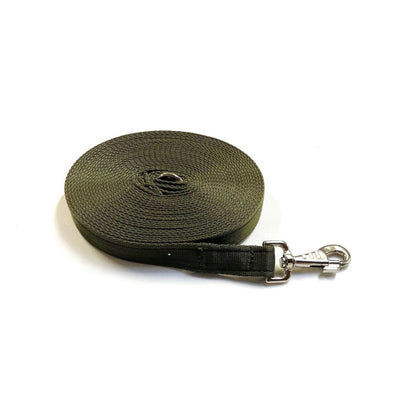 10ft 3m Large Dog Training Lead Horse Lunge Line 25mm Cushion Webbing In Various Colours