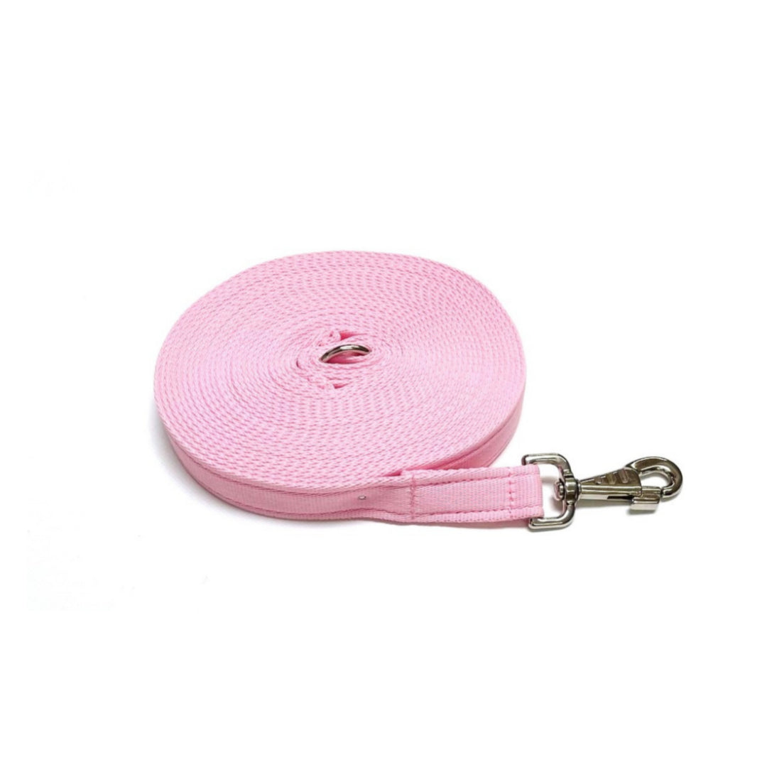 10ft 3m Large Dog Training Lead Horse Lunge Line 25mm Cushion Webbing In Various Colours