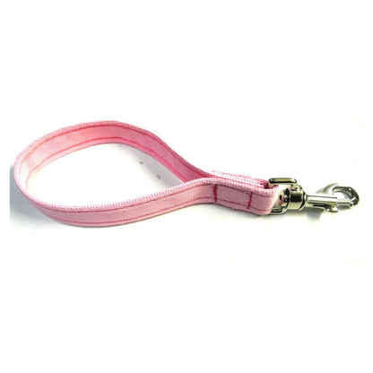 10" Short Close Control Dog Training Lead Leash 25mm Cushion Webbing In 19 Colours