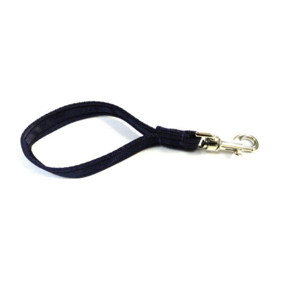10" Short Close Control Dog Training Lead Leash 25mm Cushion Webbing In 19 Colours