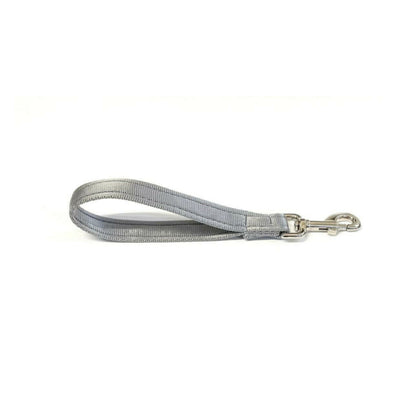 10" Short Close Control Dog Training Lead Leash 25mm Cushion Webbing In 19 Colours