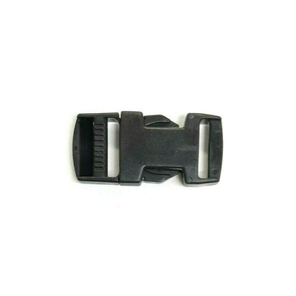 20mm 25mm 40mm 50mm Black Plastic Side Release Buckles For Webbing Bags Straps