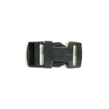 Load image into Gallery viewer, 20mm 25mm 40mm 50mm Black Plastic Side Release Buckles For Webbing Bags Straps