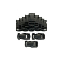 Load image into Gallery viewer, 20mm 25mm 40mm 50mm Black Plastic Side Release Buckles For Webbing Bags Straps