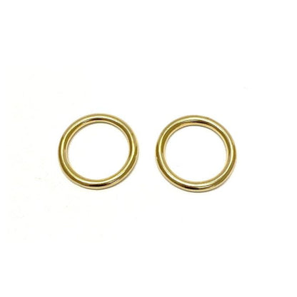 Solid Brass O-Rings 16mm 20mm 25mm 38mm 50mm For Dog Leads Collars Horse Reigns Leather Crafts x2 x5 x10 x25 x50