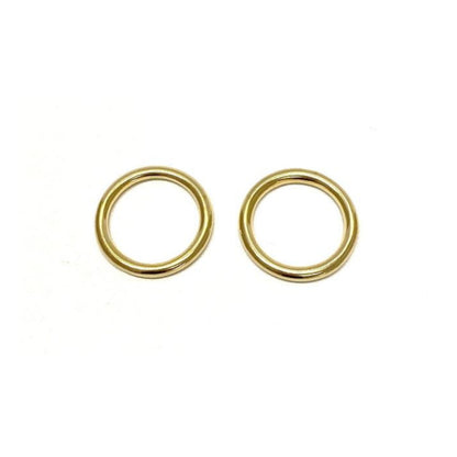 Solid Brass O-Rings 16mm 20mm 25mm 38mm 50mm For Dog Leads Collars Horse Reigns Leather Crafts x2 x5 x10 x25 x50