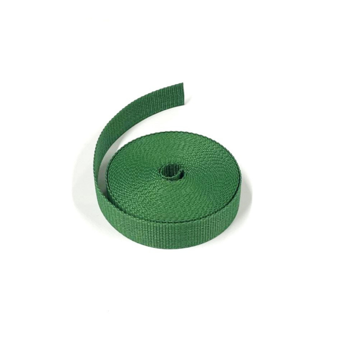 25mm Polypropylene Webbing In Various Colours For Dog Leads Bags Straps Handles 1m - 100m