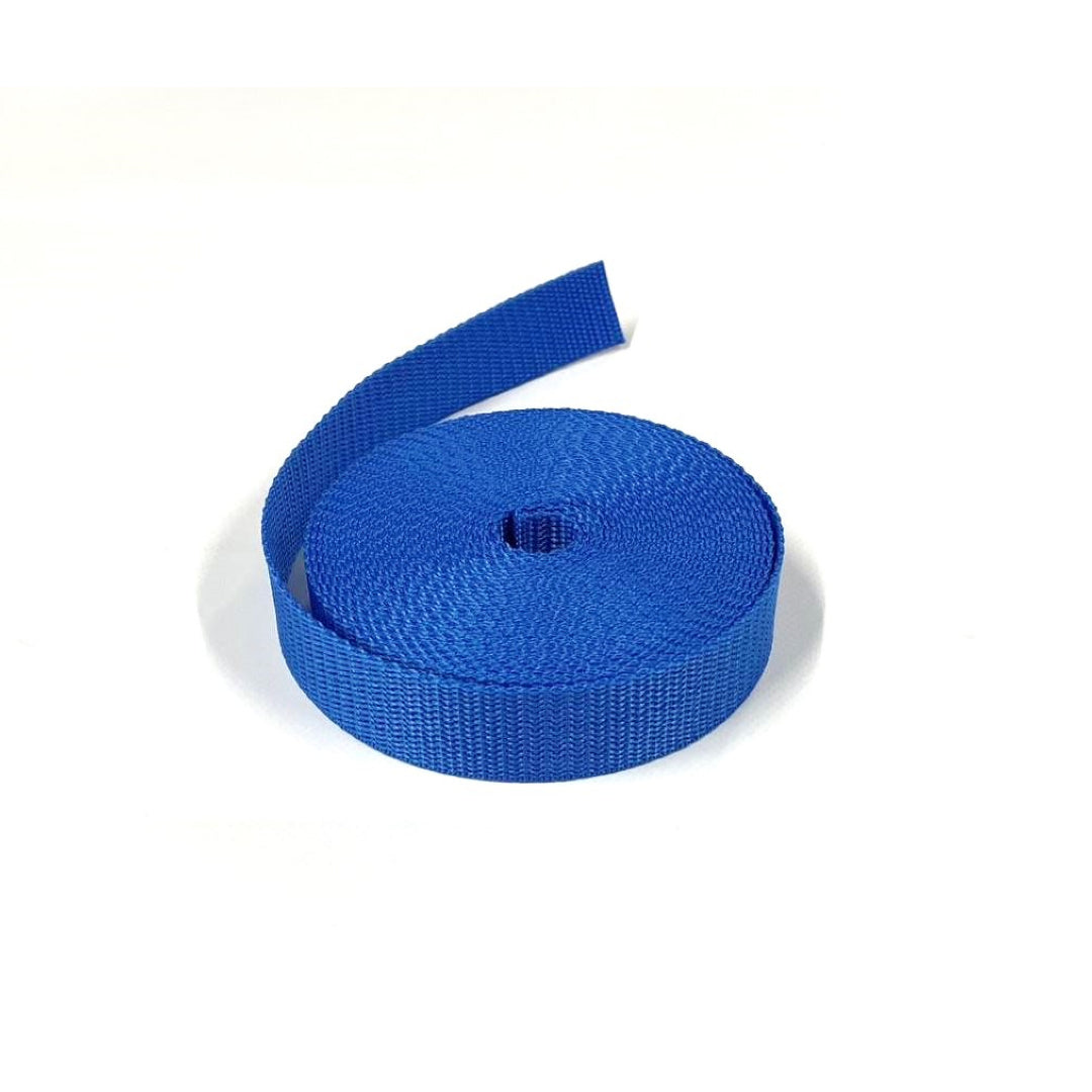 25mm Polypropylene Webbing In Various Colours For Dog Leads Bags Straps Handles 1m - 100m