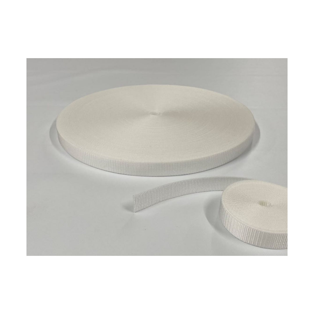 25mm Polypropylene Webbing In Various Colours For Dog Leads Bags Straps Handles 1m - 100m