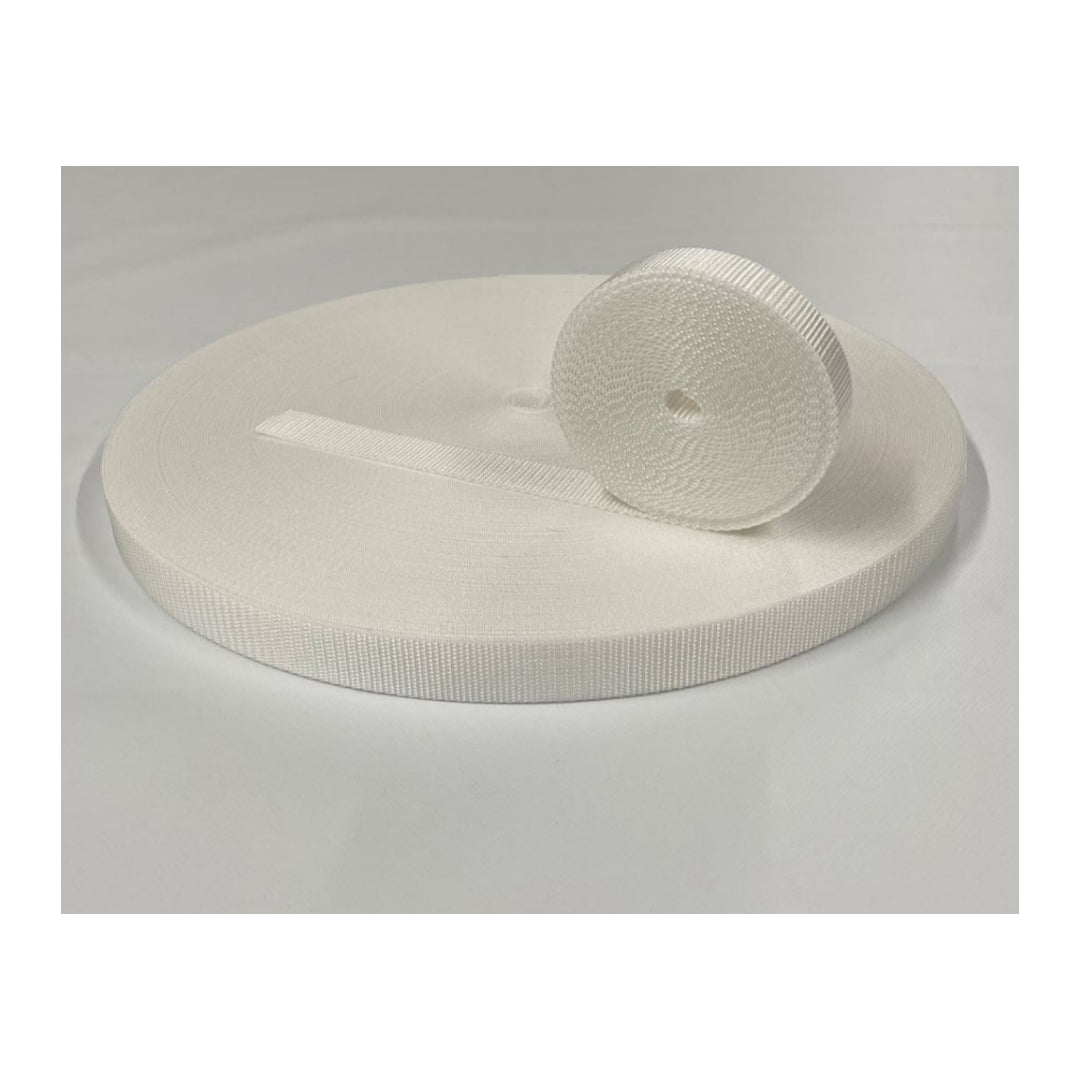 25mm Polypropylene Webbing In Various Colours For Dog Leads Bags Straps Handles 1m - 100m