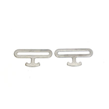 Load image into Gallery viewer, New 2&quot;/50mm Nickel Plated Surcingle Clip Sets Male Female 3 Bar Slides Ideal For Horse Rug Repairs
